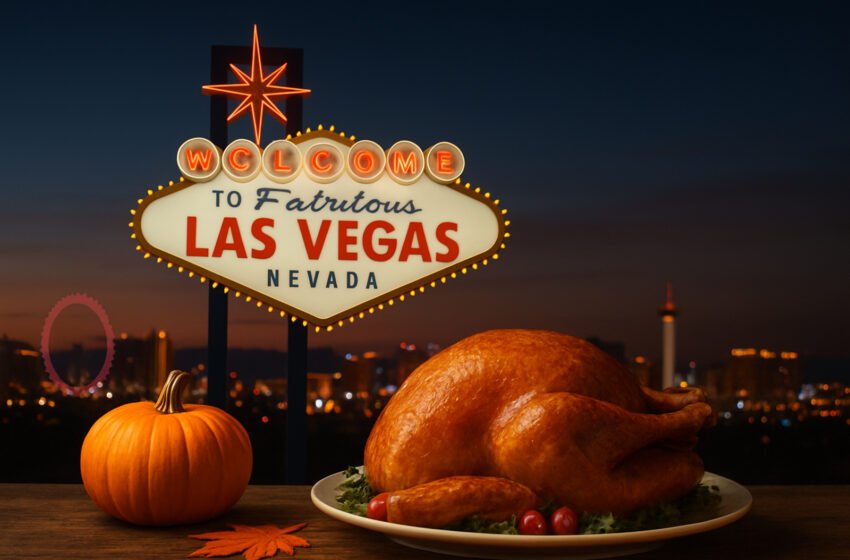  Thanksgiving en Las Vegas: donde el pavo se sirve con luces de neón